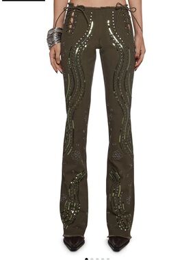 Dolls Kill - Club Exx Tina Embellished Pants